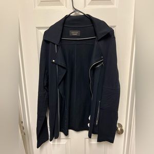 Zara jacket in navy blue